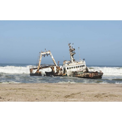 Namibia, Henties Bay Stranded shipwreck Ziela